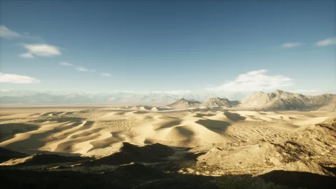 沙丘景观-Sand Dunes Landscape