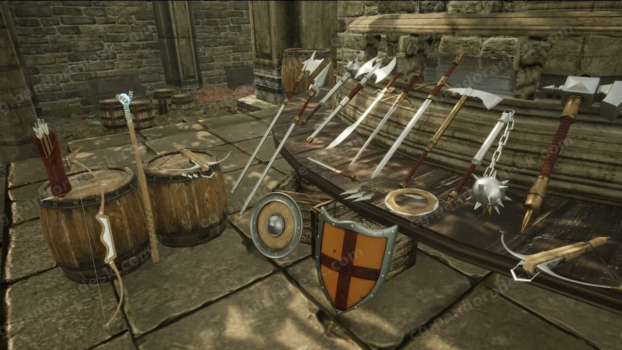 中世纪武器收藏品 - Medieval Weapons Collection