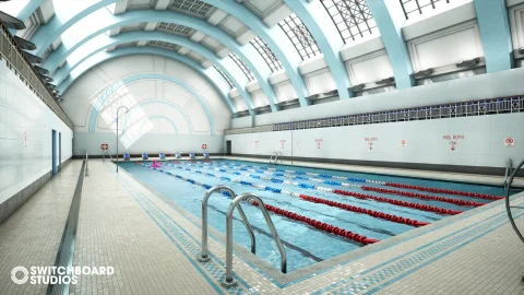 模块化游泳池 - Modular Swimming Pool Megapack