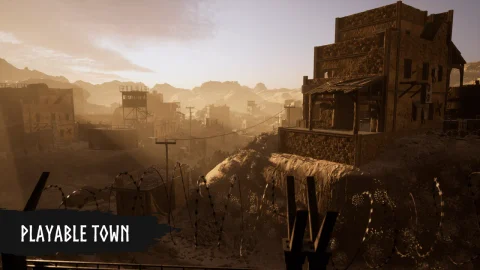 模块化战场/战区 - Modular Battlefield / Warzone (Battlefield, Warzone, Desert, Desert Town)
