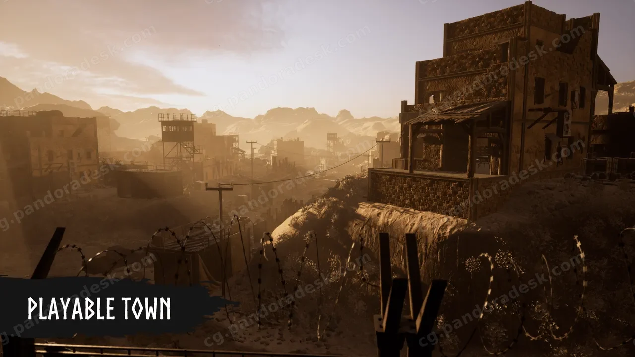 模块化战场/战区 - Modular Battlefield / Warzone (Battlefield, Warzone, Desert, Desert Town)