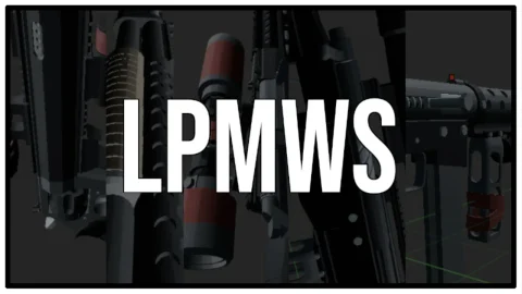 低多边形模块化武器系统 Low Poly Modular Weapon System