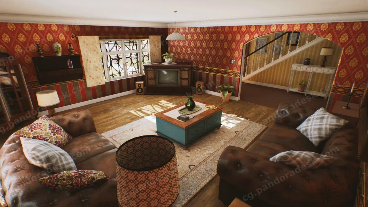 美式老式房屋-Old Brick House