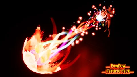 冲击波发射特效-Luos's PewPew Particle Pack