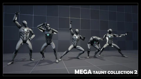 嘲讽挑衅挑逗表情姿势动作合集2-Mega Taunt Collection 2