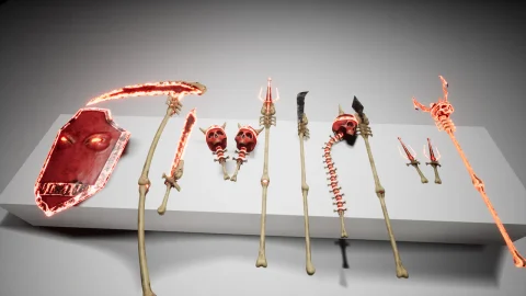 闪耀的手工武器 Glittering handmade weapons