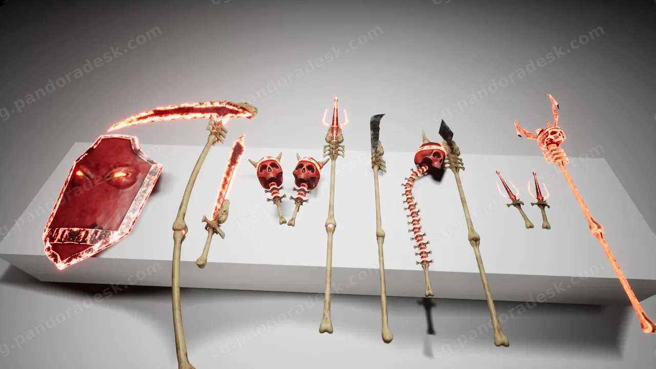 闪耀的手工武器 Glittering handmade weapons