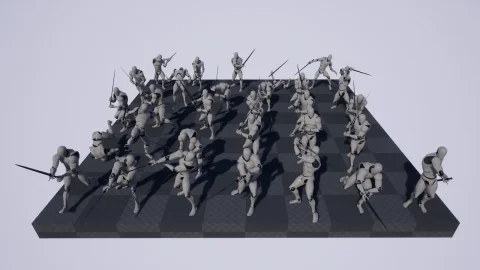 长剑动画集-Longsword Animset Pro