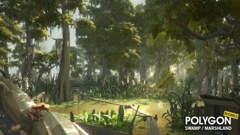 自然生物群落 - POLYGON - Nature Biomes - Season One