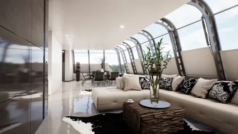 现代公寓室内场景-Archinteriors Vol 1 Scene 1