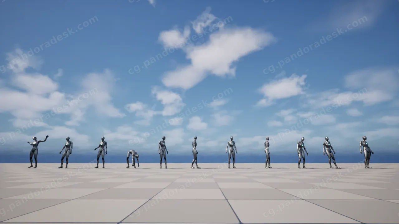 身体运动动画包 Body Motion Pack