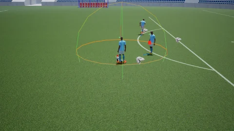 足球游戏控制蓝图 Soccer Ball Control v0.41