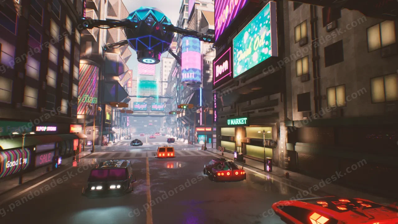 科幻赛博朋克新城-Cyberpunk NeoCity Z
