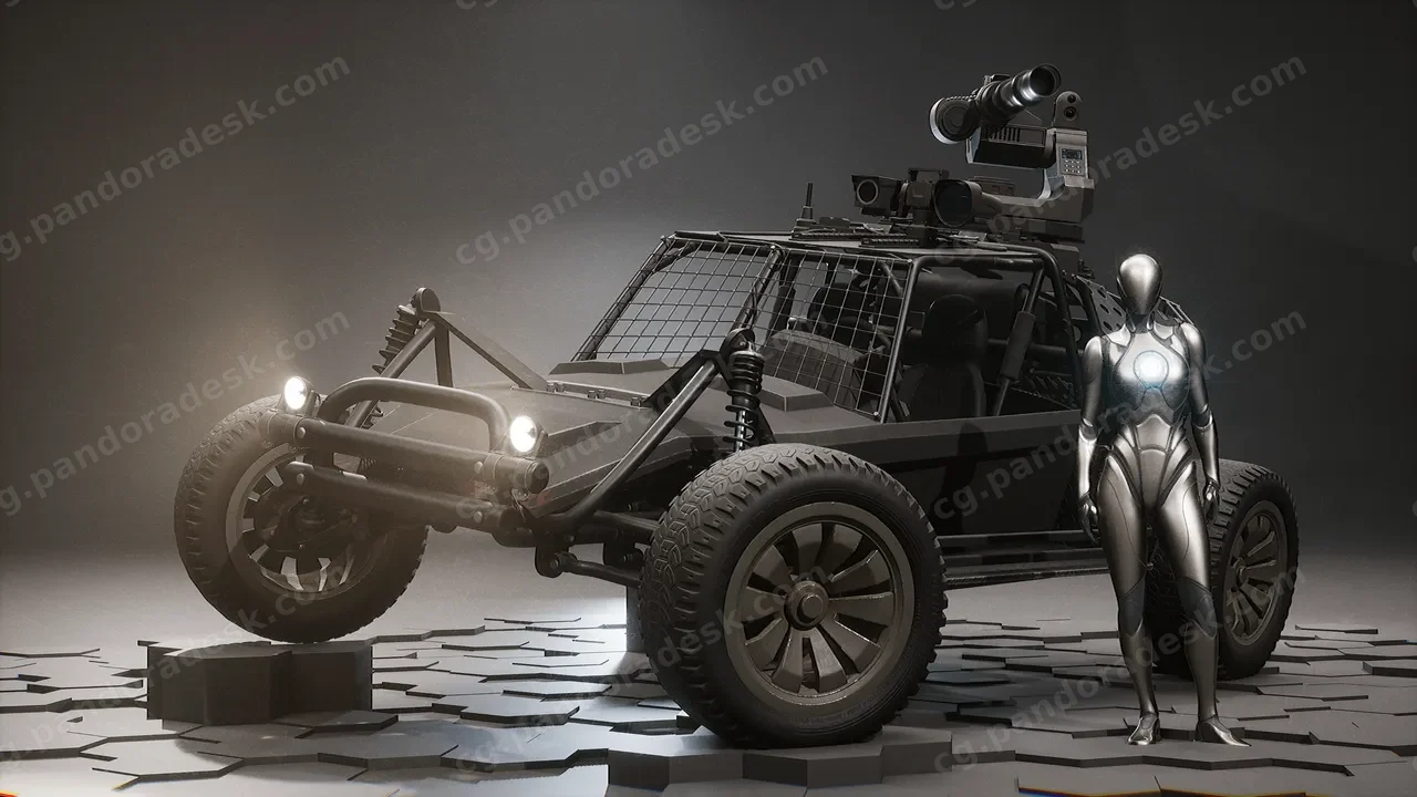 模块化军用越野车 - Scorcher – Modular Military Buggy