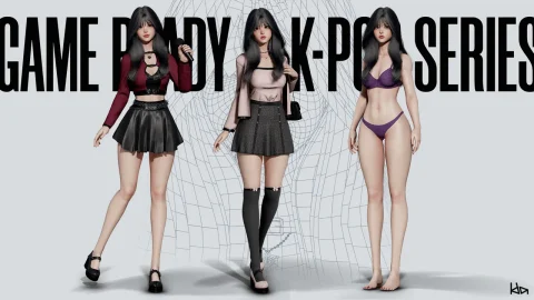 K-POP 女孩 米娜 - K-POP SERIES - Mina