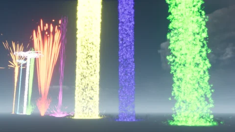 光束天光射线激奶瓜光特效 Sky Beams