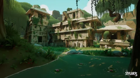 风格化古代遗迹 - Stylized Ancient Ruins