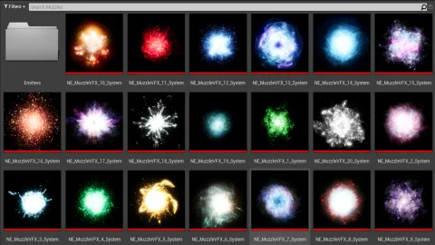能量武器视觉特效包 Energy weapon VFX Pack