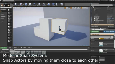 吸附捕捉插件 - Modular Snap System