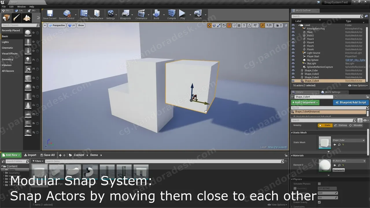 吸附捕捉插件 - Modular Snap System
