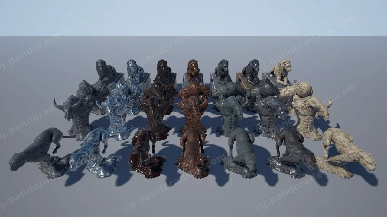 装饰雕像-Deco Statue Collection