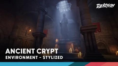风格化的古代地下室 - Stylized Ancient Crypt
