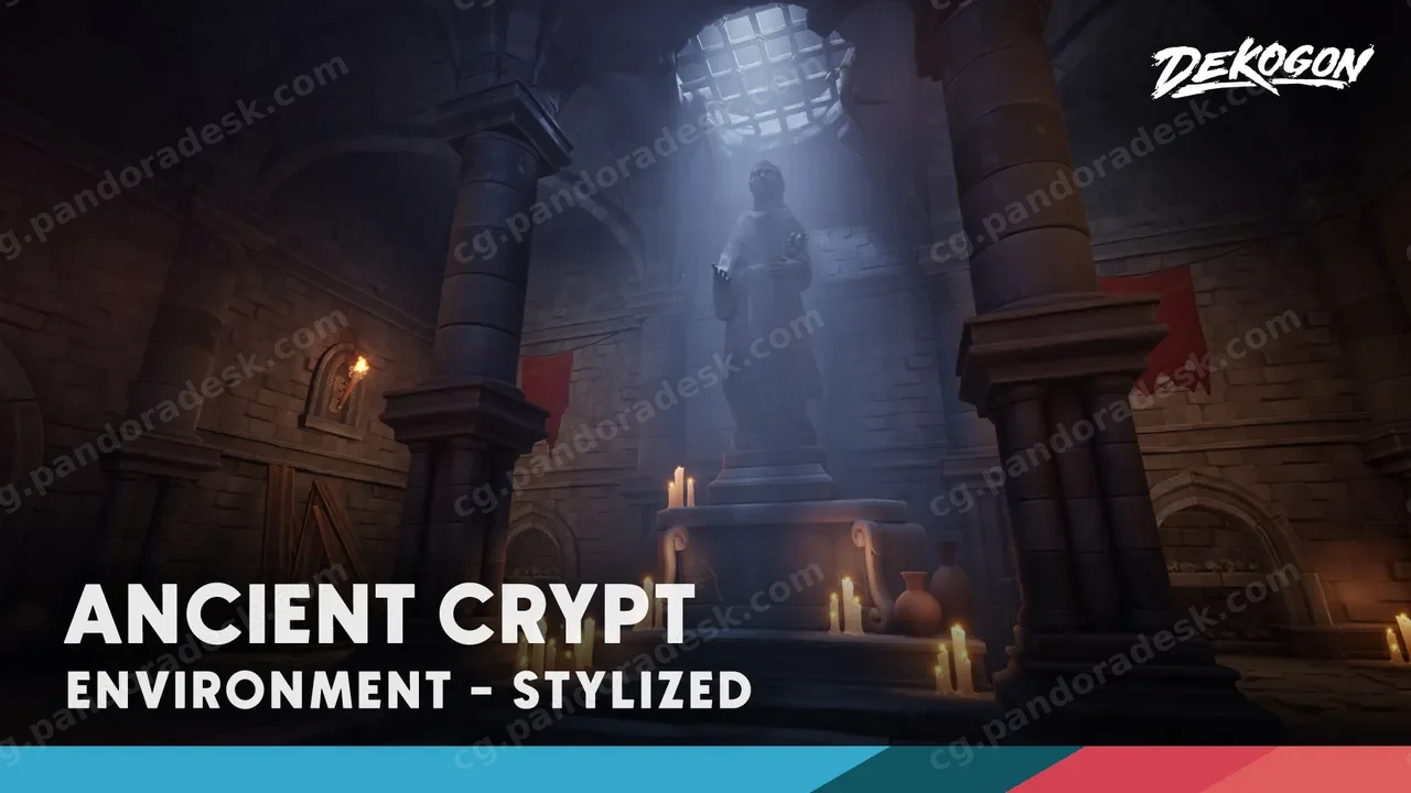 风格化的古代地下室 - Stylized Ancient Crypt