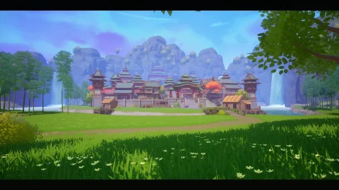 风格化的东方村落 - Stylized Eastern Village