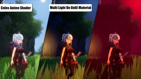 动漫风格三渲二材质 - Celes Anime Shader