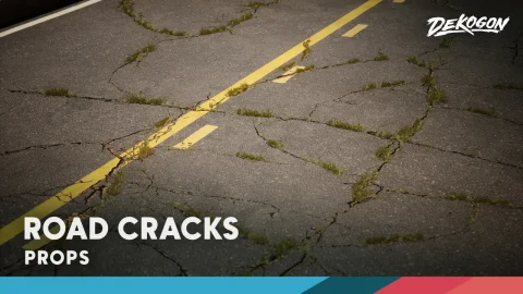 路面裂缝 Road Cracks VOL