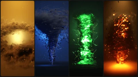 龙卷风生成器 - Tornado Generator - Niagara Fluids