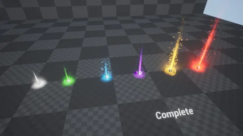 掉落拾取战利品特效包 Item Drop Vfx Set