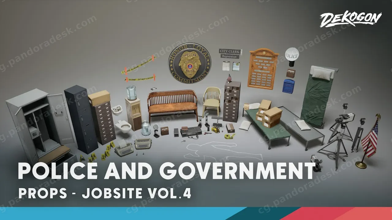 工作现场 第4期 - 警察局 Jobsite VOL.4 - Police Station