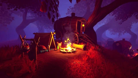 风格化环境魔法营地 - Stylized Environment Magic Camp - Stylized Nature Fantasy