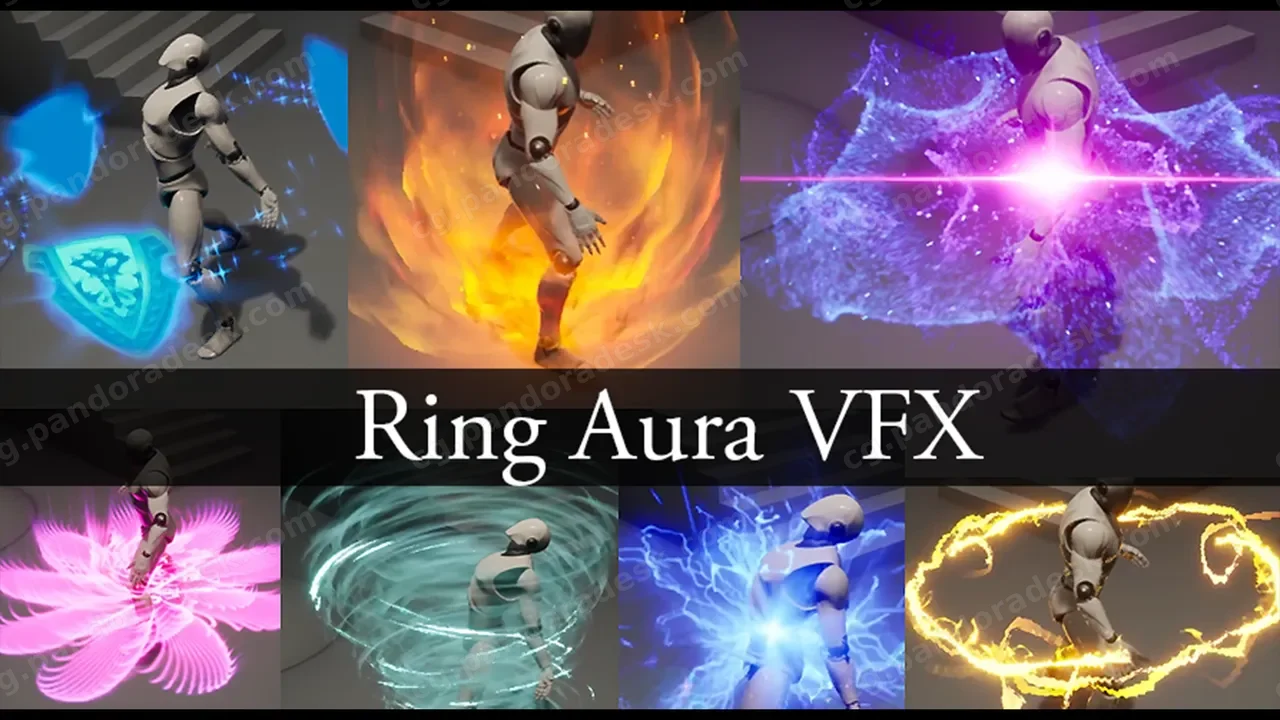 循环光环效果 - Ring Aura VFX
