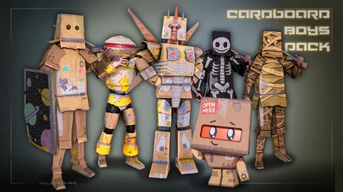 纸板男孩包 Cardboard Boys Pack