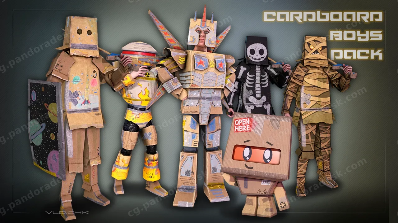 纸板男孩包 Cardboard Boys Pack