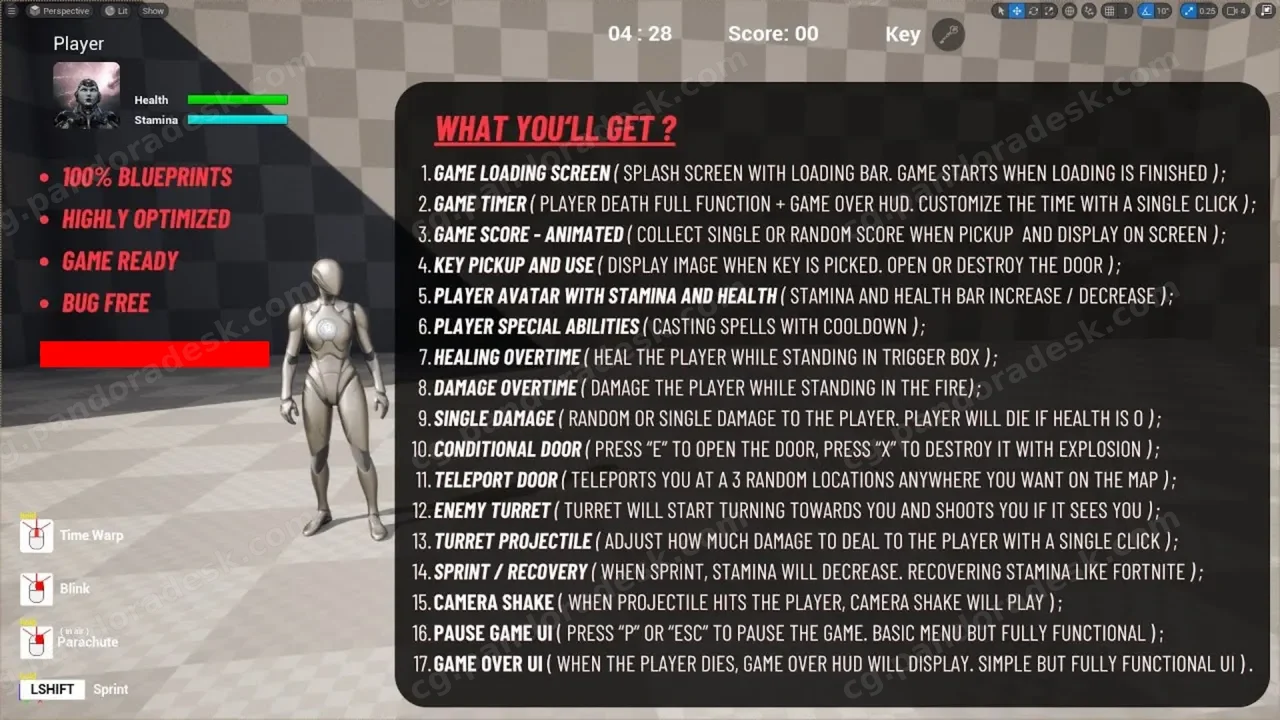 游戏玩法能力系统(GAS),完全优化,可直接用于游戏开发 Gameplay Ability System ( GAS ), Fully Optimized, Game-Ready
