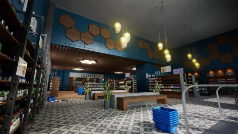 化学药房药店室内环境 - Pharmacy Drugstore Environment