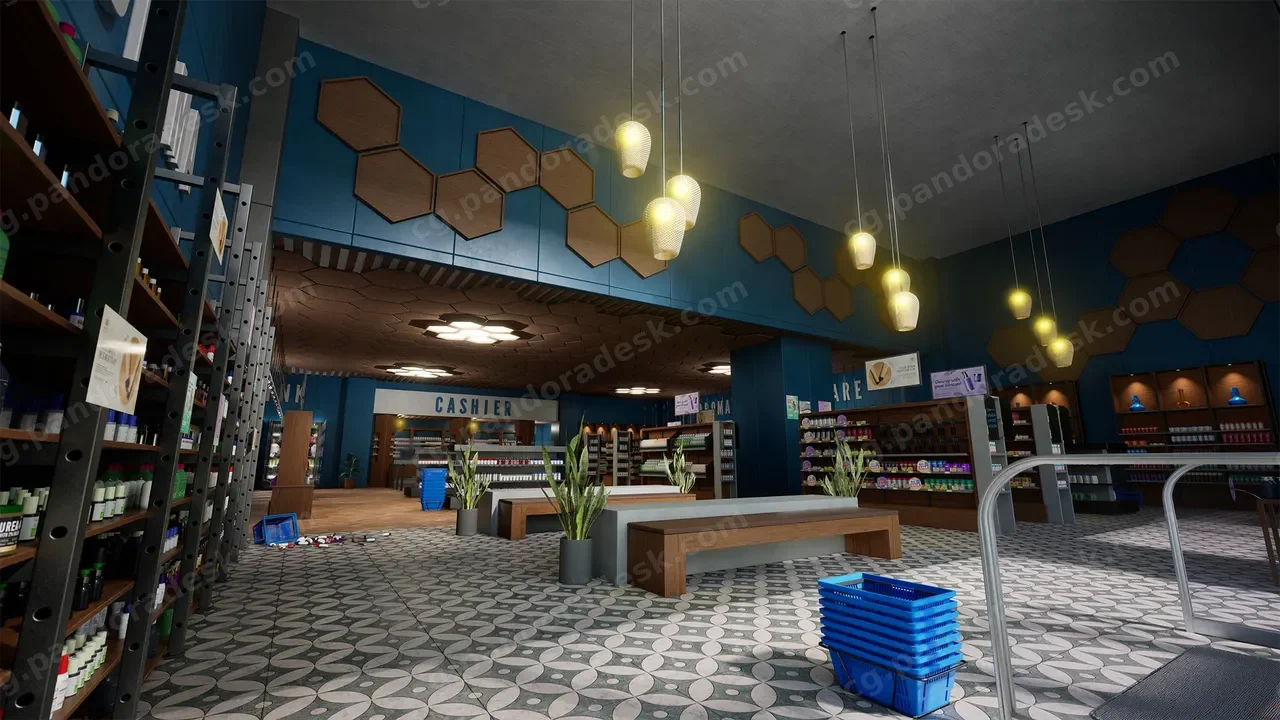 化学药房药店室内环境 - Pharmacy Drugstore Environment