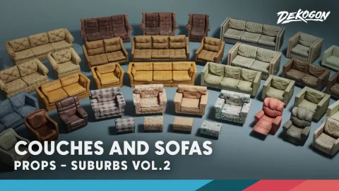 郊区第二卷 - 沙发与沙发 Suburbs VOL.2 - Couches and Sofas