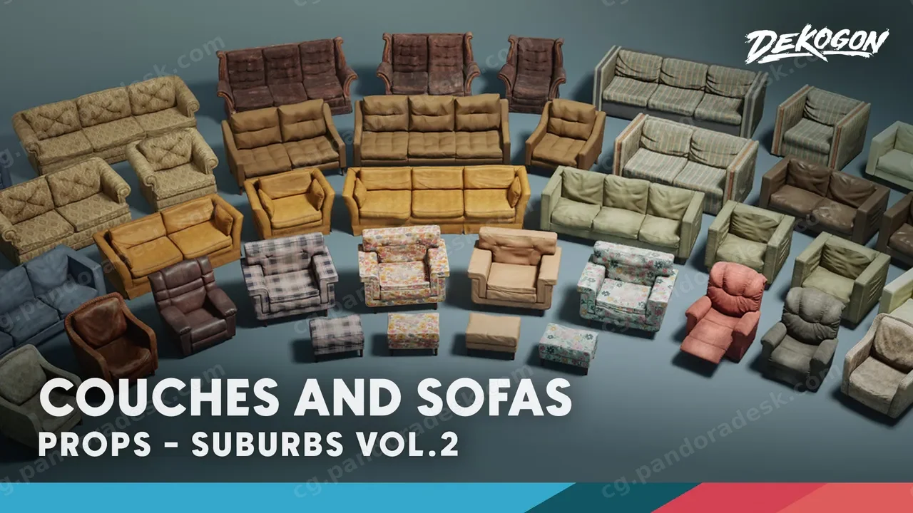 郊区第二卷 - 沙发与沙发 Suburbs VOL.2 - Couches and Sofas