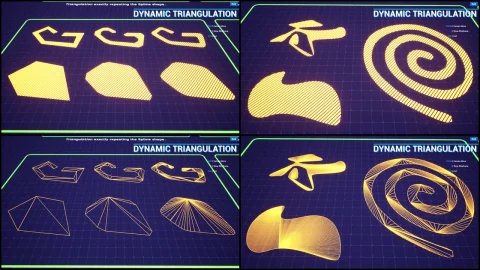 动态网格编辑器运行插件 Dynamic Triangulation