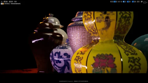 中国瓷器道具 - Chinese Porcelain Prop