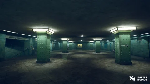 柏林废弃地铁站 - Abandoned Subway Station in Berlin