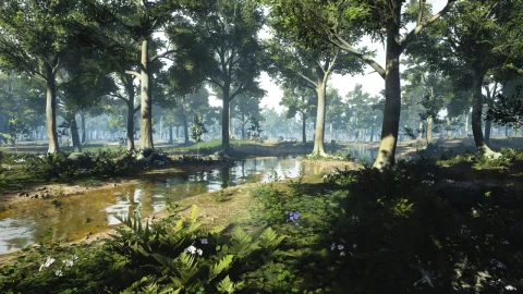 森林景观-3D-Scanned, Photo-Realistic Forest Landscape Asset Pack Vol. 2