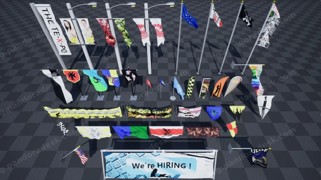 反应式横幅和旗帜 2.0 Reactive Banners and Flags 2.0