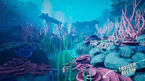 海底世界 - Underwater World - Modular Underwater - Stylized Underwater - Ocean - Sea
