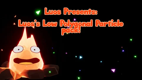 风格化元素魔法特效-Luos's LowPoly Particle Pack