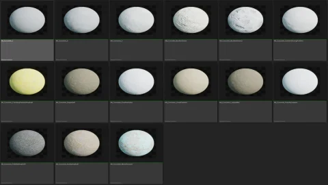 混凝土材质包 - Cobra Concrete Material Pack